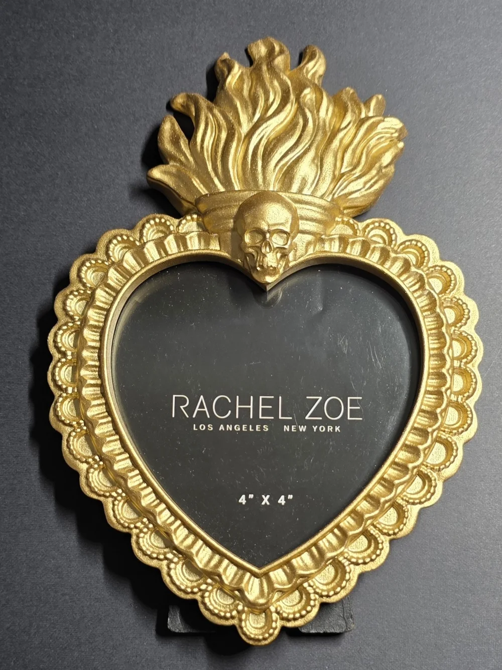 Rachel Zoe Gold Heart Decorative Frame